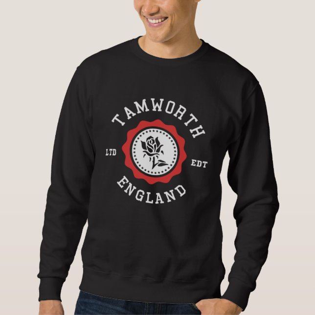 Moletom Insígnia da Rosa da Inglaterra de TAMWORTH (Frente)