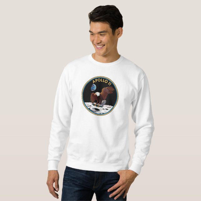 Moletom insígnia do Apollo 11 (Frente Completa)