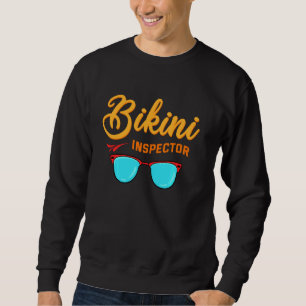 Moletom Inspetor Bikini, praia de biquíni