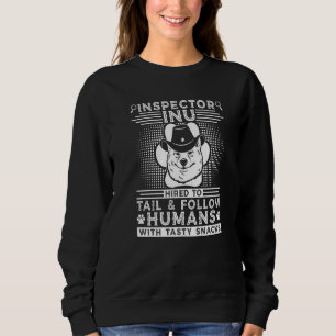 Moletom Inspetor de Cachorros Inu Xerife Cachorro Shiba