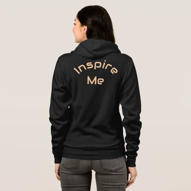 Moletom Inspira-me T-Shirt (Parte Traseira Completa)