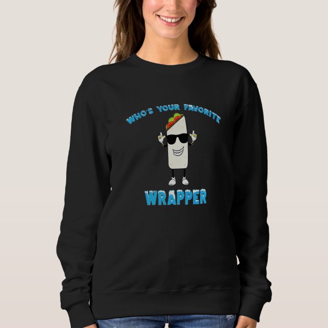 Moletom inspirar Burrito Taco Terça-feira (Frente)