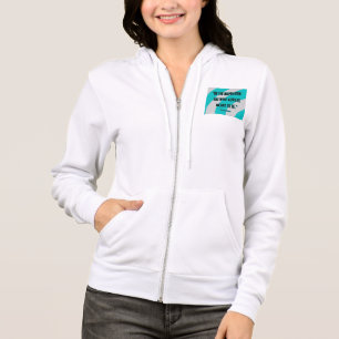 Moletom Inspiration Women's Bella+Canvas Cheio-Zip Hoodie