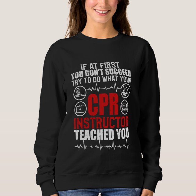Moletom Instrutor CPR (Frente)