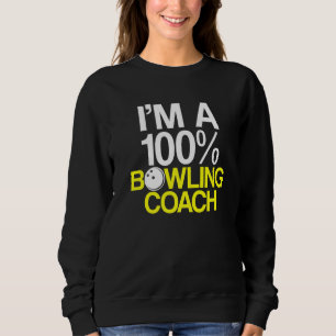 Moletom Instrutor da Equipe do Jogador de Coach da boliche