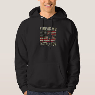 Moletom Instrutor de Armas de Fogo Fuzil Ar15 Bandeira Vin