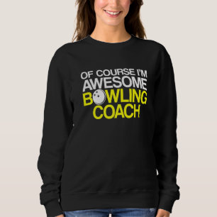 Moletom Instrutor de Equipe do Jogador de Coach da boliche
