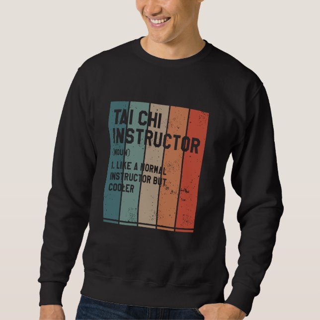 Moletom Instrutor Tai Chi Chuan Chinês de Artes Marciais (Frente)