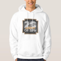 Moletom inteiro "SPN 20 ANOS" masculino