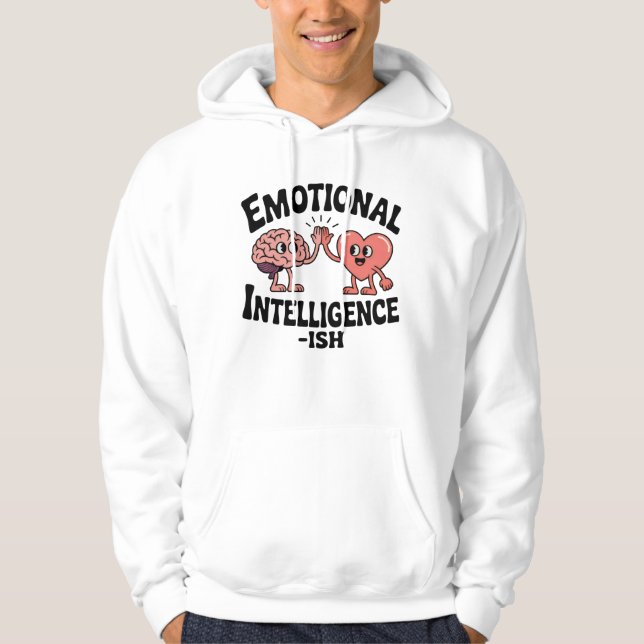 Moletom Inteligência Emocional-ish | Sabedoria Imperfeita  (Frente)