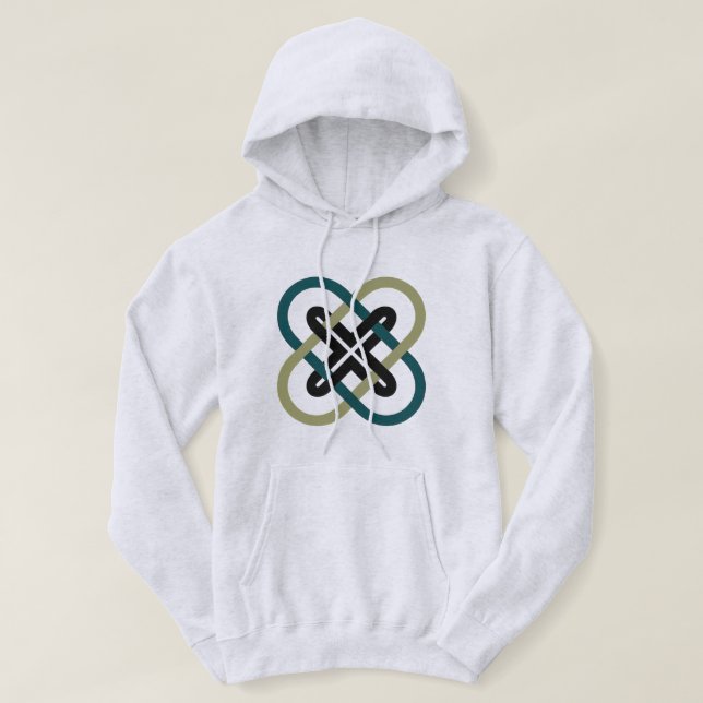 Moletom Interlocking X Men's Hooded Sweatshirt (Frente do Design)