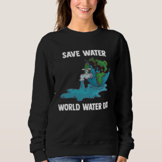 Moletom International World Water day Save Water World Wat