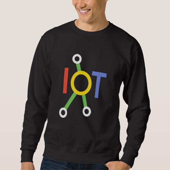 Moletom Internet Of Things Science Iot Data Analytics Tran (Frente)