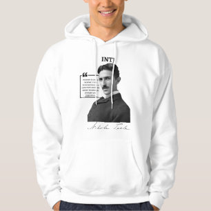 Moletom INTJ Hoodie Nikola Tesla