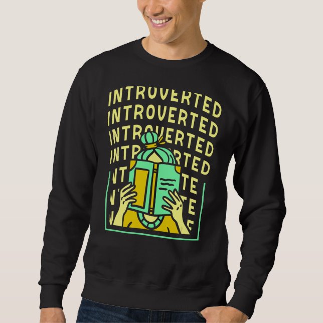 Moletom Introduzidos Introduzidos Introduzir Shyness Tímid (Frente)