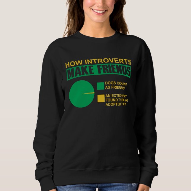 Moletom Introvert Facts Anti Social Introvert For Men Wome (Frente)