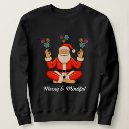 Moletom Ioga Papai Noel