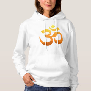 Moletom Ioga Personalizado Om Mantra Símbolo do Sol Dourad