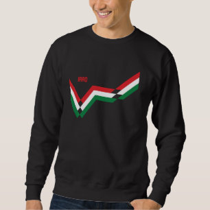 Moletom Iraque Bandeira Funny Heritage Iraqi Roots Vintage