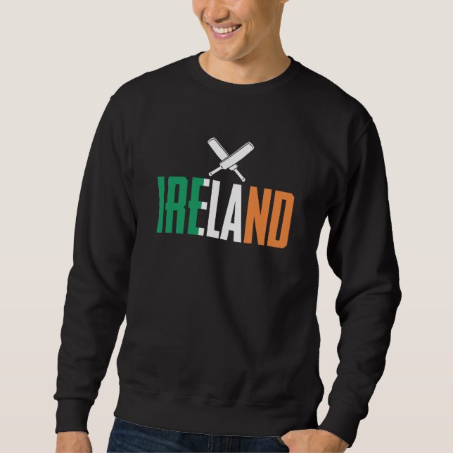 Moletom Ireland Cricket Player Cricket Sport (Frente)
