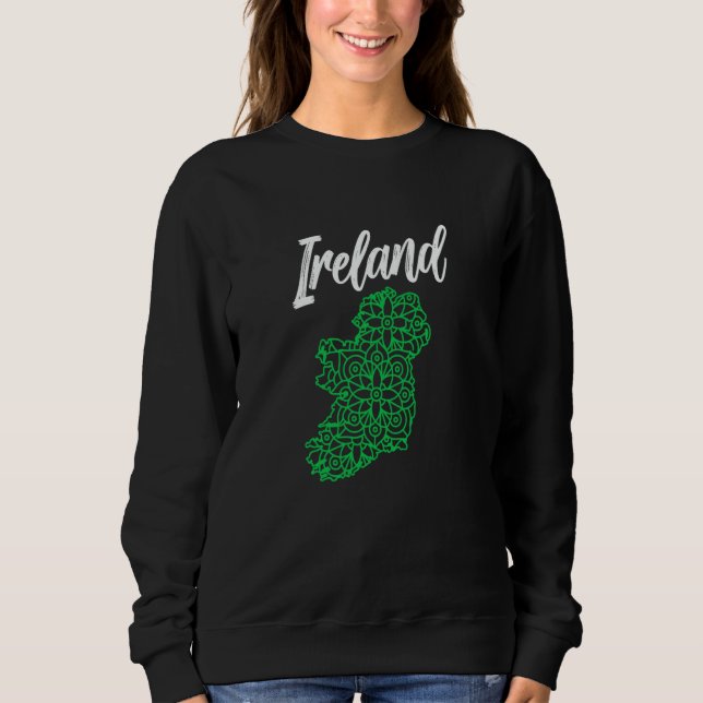 Moletom Ireland St Patricks Day Leprechaun Gaelic Irish St (Frente)