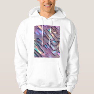 Moletom Iridescente futurista/abstrato holográfico