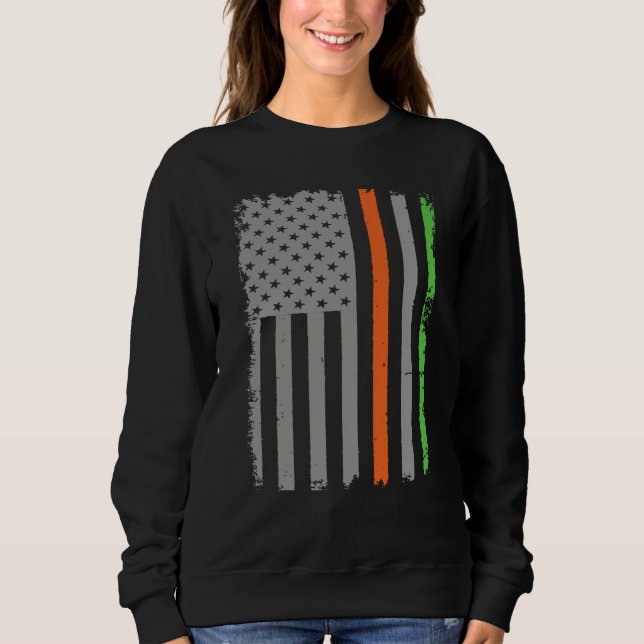 Moletom Irish American Flag (Frente)