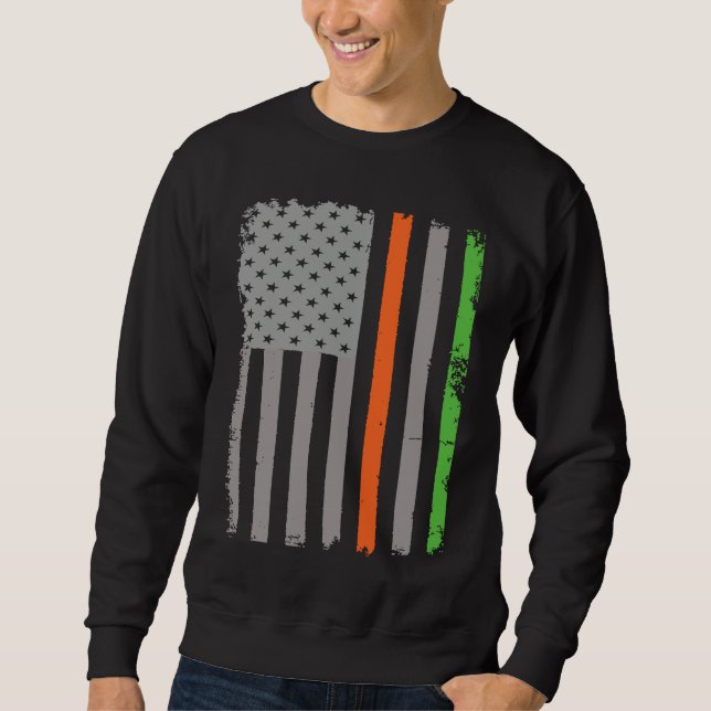 Moletom Irish American Flag (Frente)