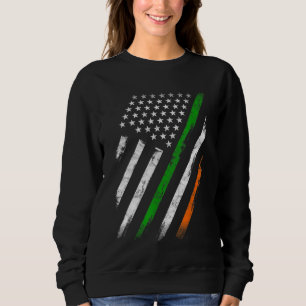 Moletom Irish American Flag Ireland Flag Lucky Rua Patrick