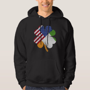 Moletom Irish American Flag Ireland Flag Men