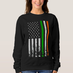 Moletom Irish American Flag Ireland Flag Men Women Rua Pat