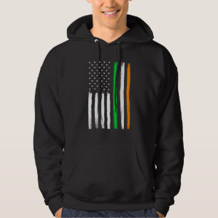 Moletom Irish American Flag Ireland Flag Vintage Rua Patri