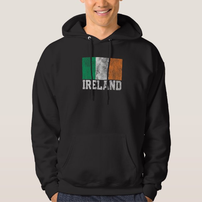 Moletom Irish Ireland Flag Pride Roots Country Rua Patrick (Frente)
