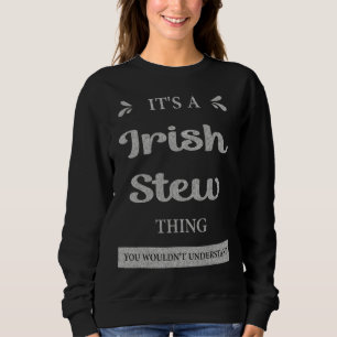 Moletom Irish Stew Ireland Favorite a Comida