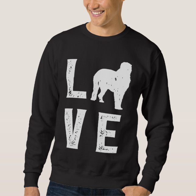 Moletom Irish Wolfhound Love (Frente)