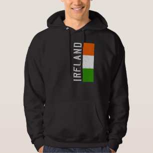 Moletom Irlanda Patrimônio do Orgulho País Apoio à Bandeir