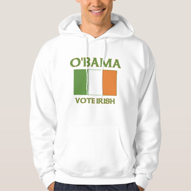 Moletom Irlandês do voto de Obama (Frente)