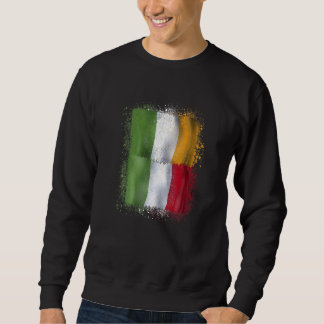 Moletom Irlandês Italiano Love Ireland E Itália