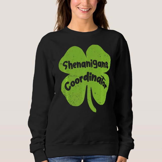 Moletom Irlandês Shenanigans Coordenador de Professores Ru (Frente)