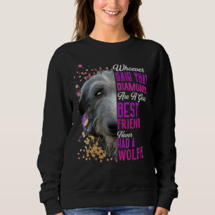 Moletom Irlandês Wolfhounds É A Melhor Amiga Do Cachorro M