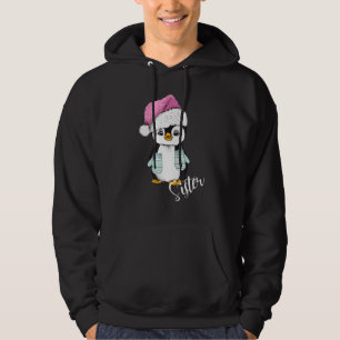 Moletom Irmã de Pinguim de Natal Combinando Família Divert