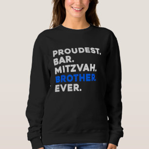 Moletom IRMÃO BAR MITZVAH JÁ Jewish BOY Celeb