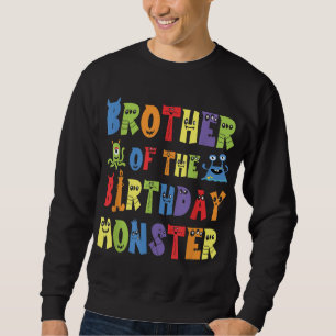 Moletom Irmão Da Alienígena Do Monstro De Aniversário, Cri