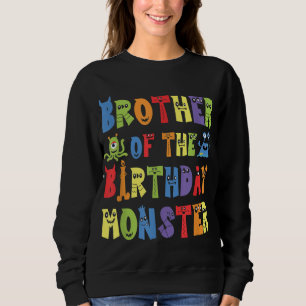Moletom Irmão Da Alienígena Do Monstro De Aniversário, Cri