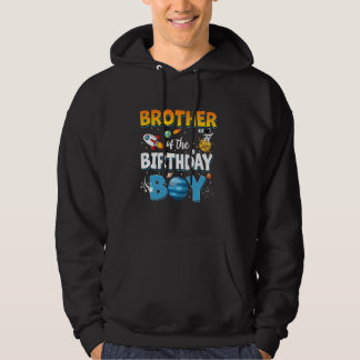 Moletom Irmão Do Menino Do Aniversário Astronauta Família