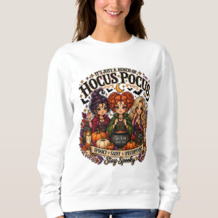 Moletom Irmãs Fofo de Halloween - Inspirado em Hocus Pocus