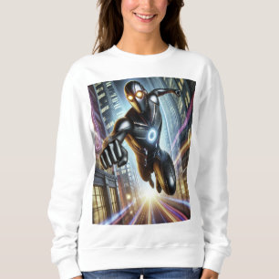 Moletom Ironman Futurist City Rush Hoodie - Neon Hero Co