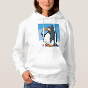 Moletom Irritado Fazendo Voar As Mulheres Pinguins Hoodie