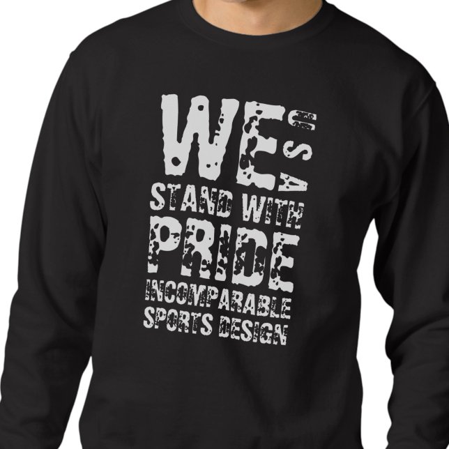 Moletom ISD Crewneck Stand With Pride Masculino (Criador carregado)