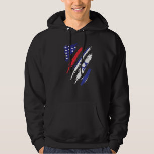 Moletom Israel American Grown Flag USA Patriot Heritage Mo